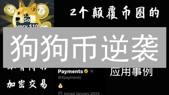 狗狗币逆袭：从玩笑到金融黑马？三大应用场景揭秘！