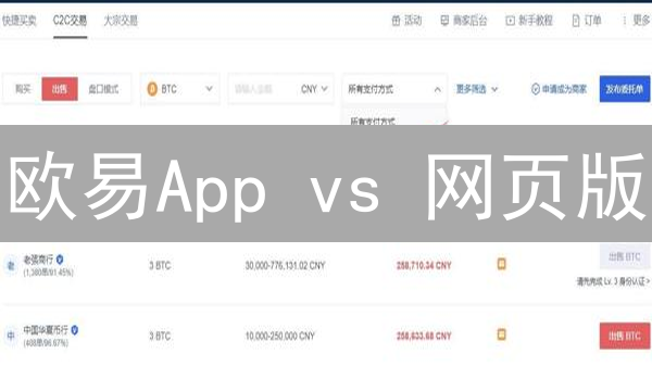 欧易App vs 网页版：哪个更适合你？【深度对比】