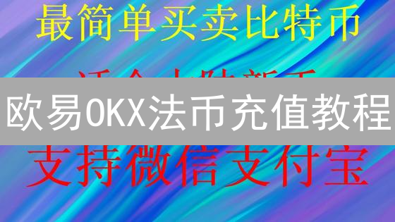 欧易OKX法币充值教程：新手必看！快速入金指南！