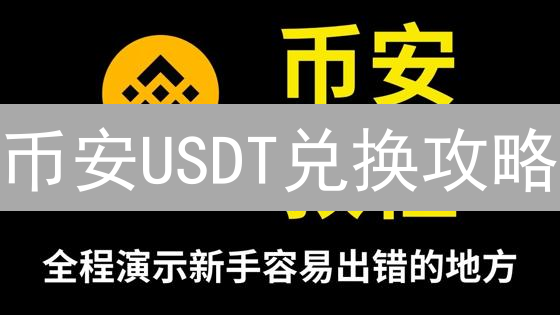 币安USDT兑换攻略：5分钟学会，避免高额手续费！